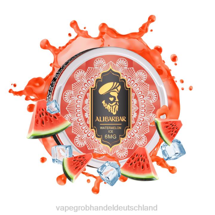 vape großhandel randm | LLL257 Wassermeloneneis ALIBARBAR Nikotinbeutel