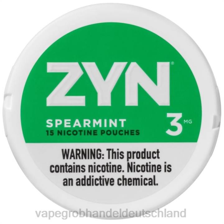 vape großhandel köln | LLL225 grüne Minze ZYN Nikotinbeutel 3 mg