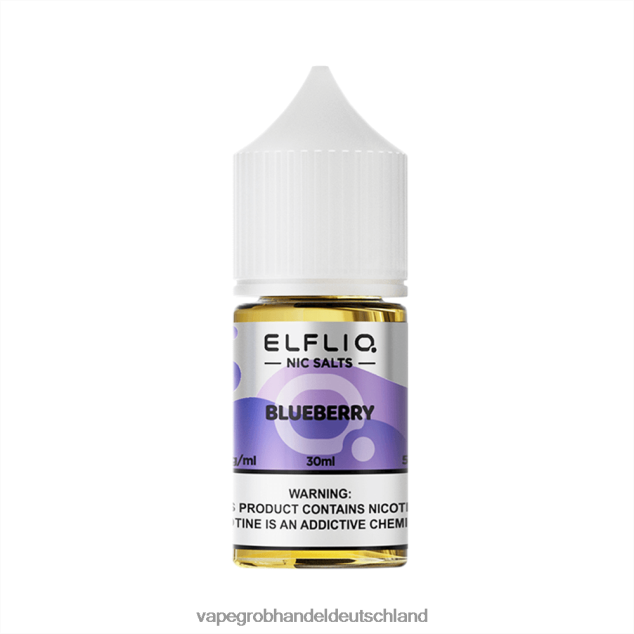 ELFBAR ELFLIQ Nic Salt 30ml Blaubeere VFX60611 Elektronische Zigarette Deutschland