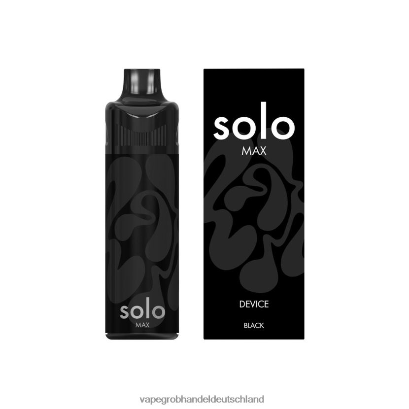 Vape Großhandel 12007 - Solo MAX Pod-Gerät Schwarz 2RHV0Z72