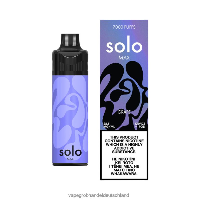 Vape Großhandel Randm - Solo MAX Pod-Kit Traube 2RHV0Z67