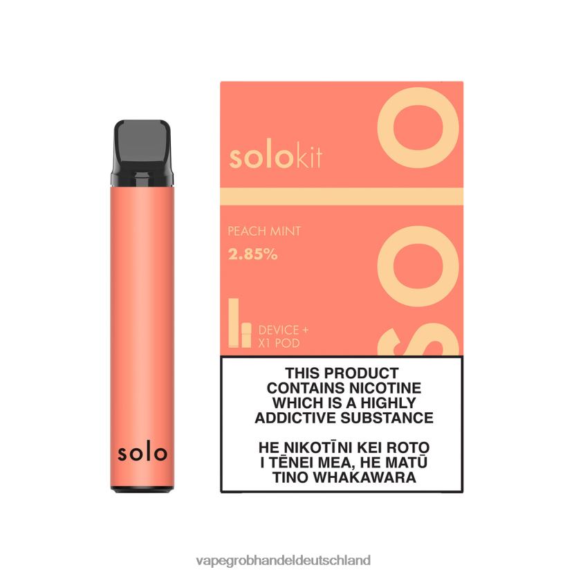 Vape Großhandel Berlin - Solo Pod-Kit Pfirsichminze 2RHV0Z44