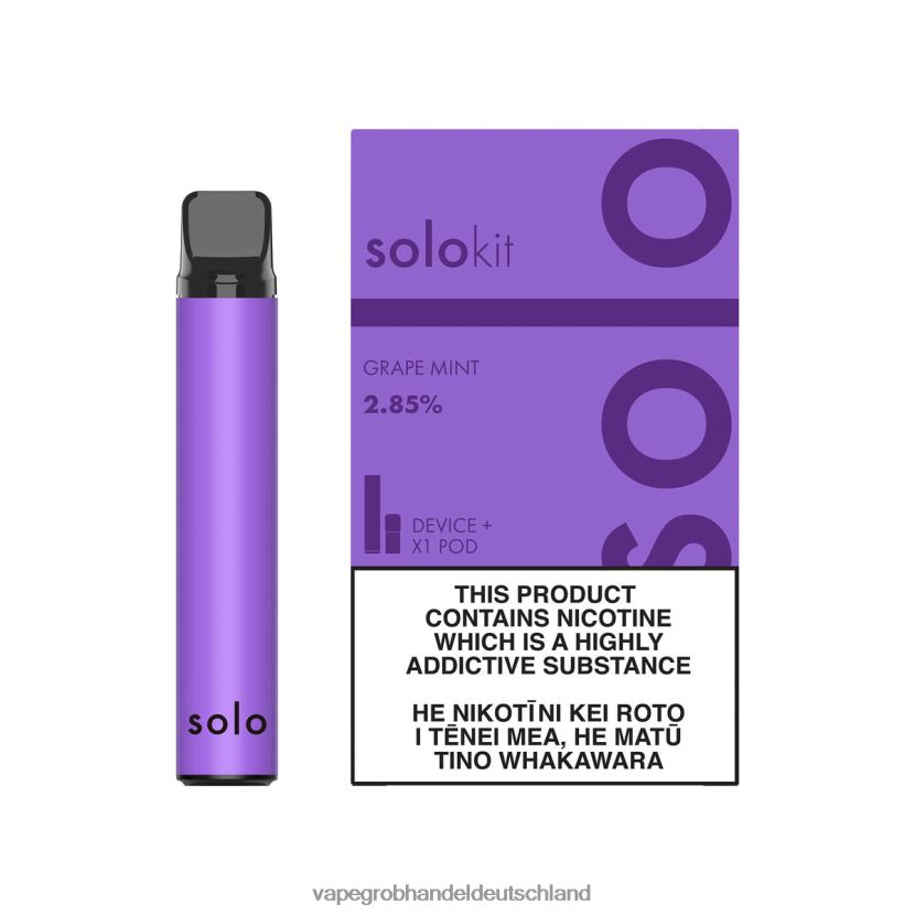Vape Großhandel Köln - Solo Pod-Kit Traubenminze 2RHV0Z45