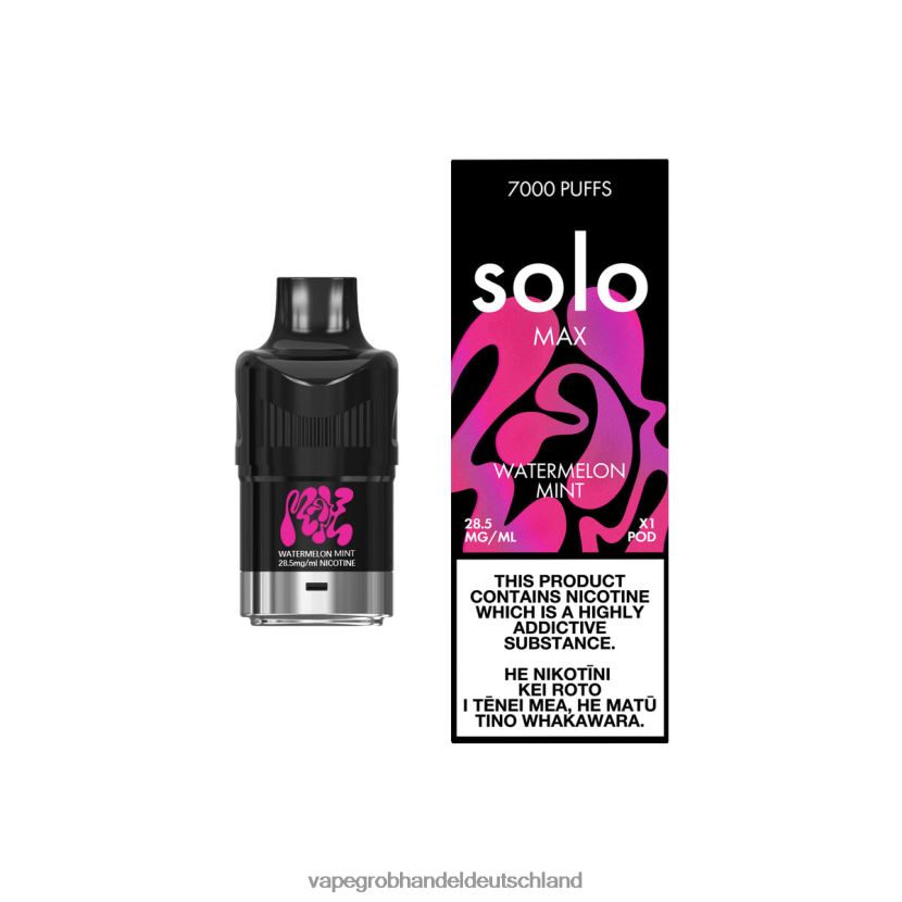 Vape Großhandel Frankfurt - Solo MAX Schote Wassermelonenminze 2RHV0Z86