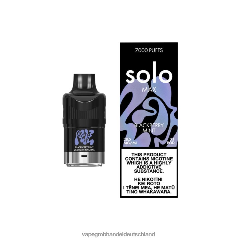 Vape Großhandel Tornado - Solo MAX Schote Brombeerminze 2RHV0Z73