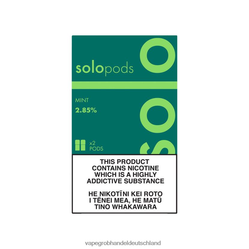 Vape Großhandel 12005 - Solo Ersatz-Pod 2er-Pack Minze 2RHV0Z52
