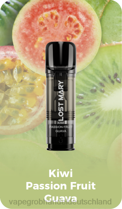 Kiwi, Passionsfrucht, Guave